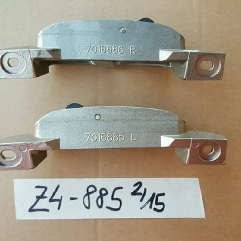 BMW Z4 E85 Grundplatte Verdeck  Fang Schloss Dach RECHTS 7016886 + LINKS 7016885