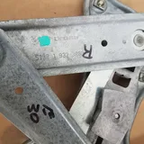 BMW E30 Cabrio Fensterheber Gestänge + Motor ohne Scheibe  HINTEN RECHTS