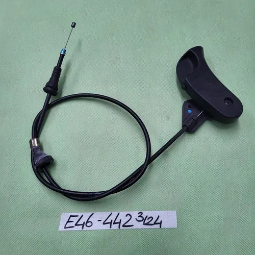 original BMW E46 Seilzug 8208442 Haubenzug Griff Betätigung Frontklappe 8223163