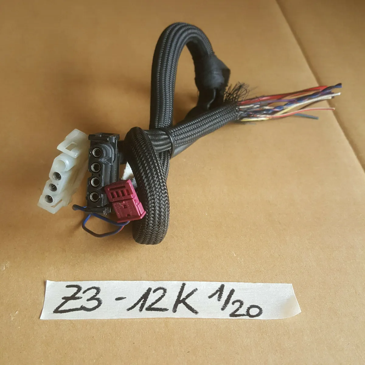 BMW E36 Z3 Sitz Stecker Anschluss Kabel abgeschnitten 12 Einzel Kabel 
