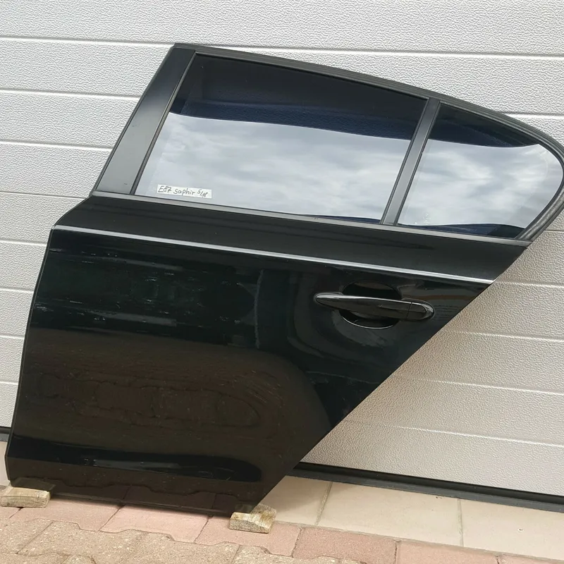 BMW E87 Fahrer Tür HINTEN LINKS black Saphir Schwarz ABHOLUNG