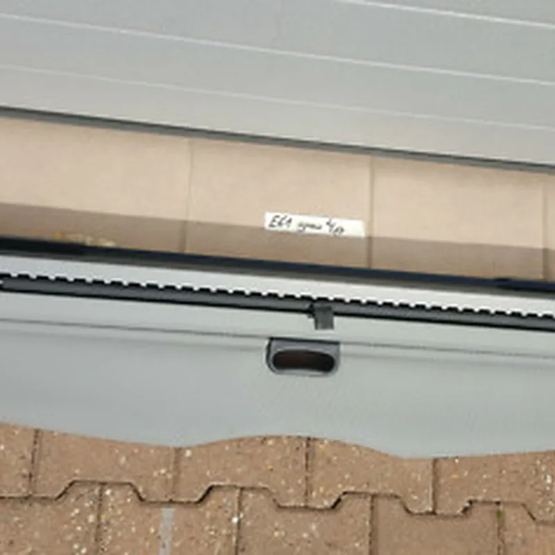 BMW E61 Heckrollo grau mit Netz Kombi Rollo Laderaum Abdeckung  Kofferraum