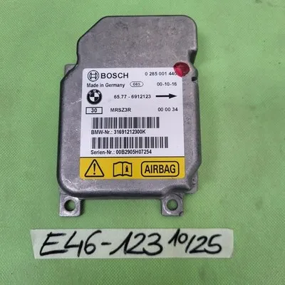 BMW E46 Airbag Modul  Aufprall Sensor / Airbag Steuergerät 6912123