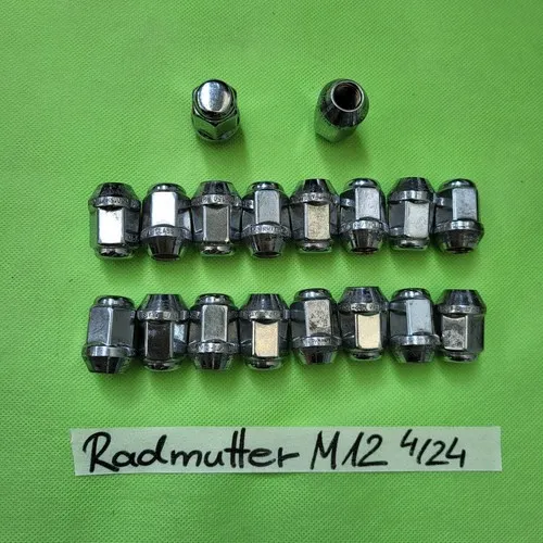 Original BMW E36 E46 E90 E91 Rad Muttern  Radschrauben 18 Stück M12