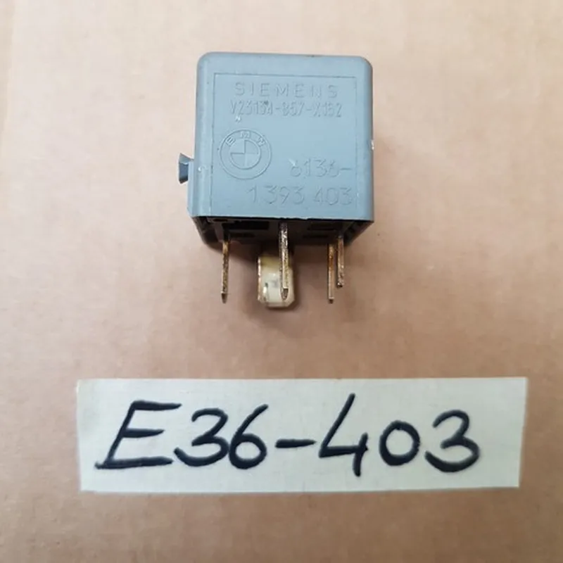 BMW E46 E36 + Z3 ABS Motor Relais mausgrau 1393403