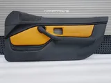 BMW Z3 Roadster Tür Verkleidung Türtafel Leder schwarz gelb nappa sun RECHTS
