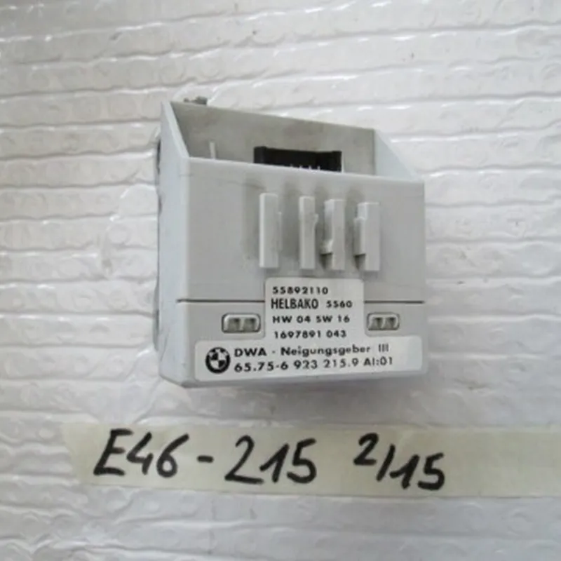 BMW E46 E38 E39 Alarm Neigungsgeber 6923215 / Alarmneigungsgeber