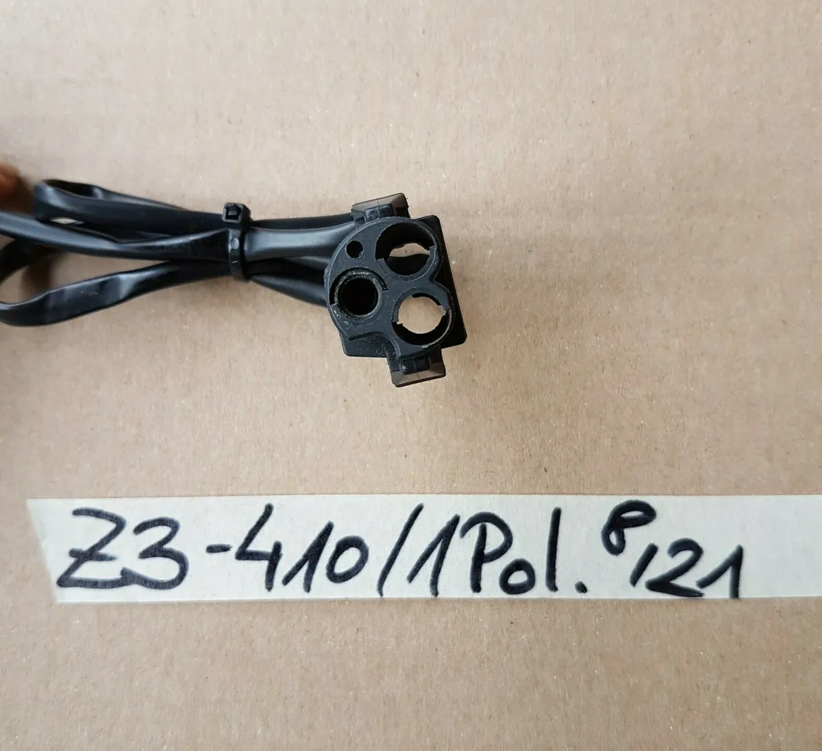 BMW E36 + Z3 Klimakompressor Stecker mit Kabel Anschlussstecker 1 Polig 1378410