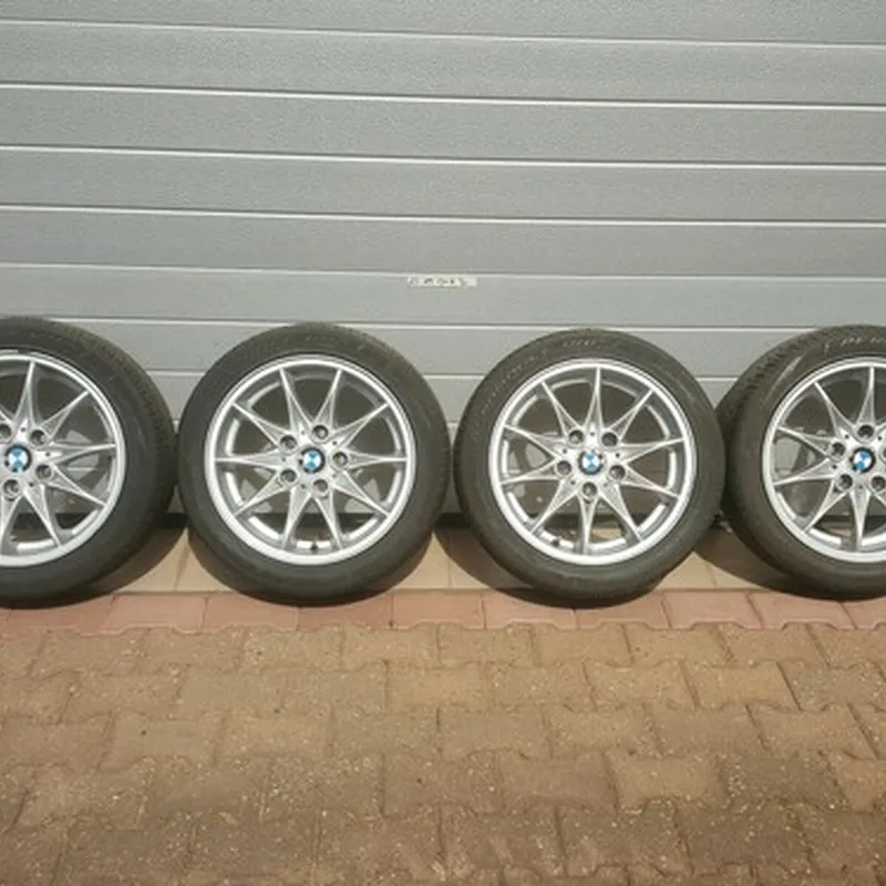 BMW Z4 E46 Z3 E36 Alufelgen 7J x 16 Zoll 6758189 Reifen 205/45 Profil ca. 6 mm