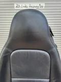 BMW Z3 Roadster Fahrer Sitz Oberteil  Leder Black Rücken Lehne Polster + Heizung