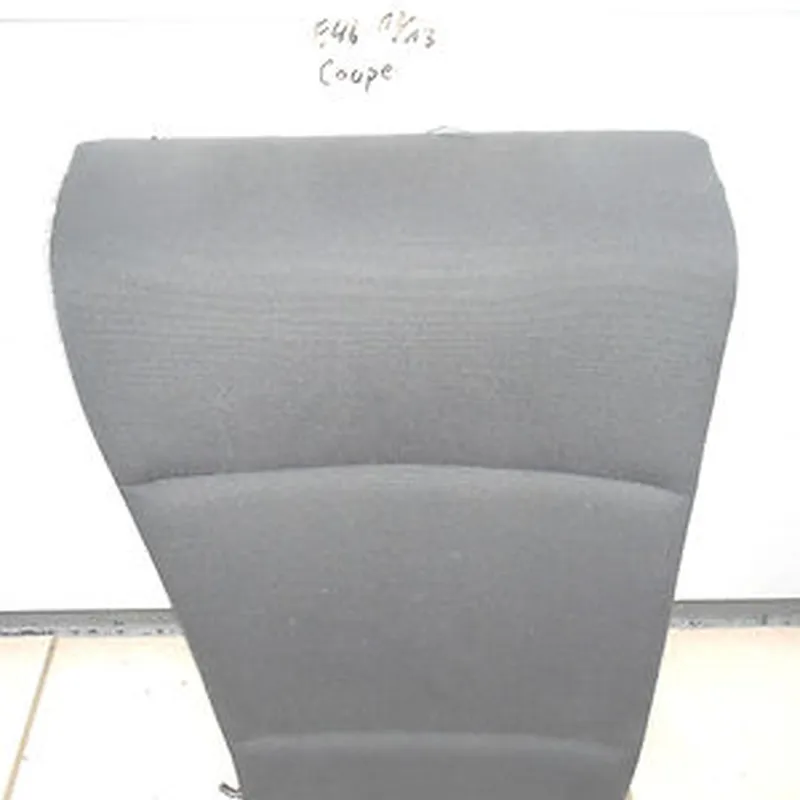 BMW E46 Coupe Rücksitzbank oben / Rückbank Rücken Lehne anthrazit schwarz 