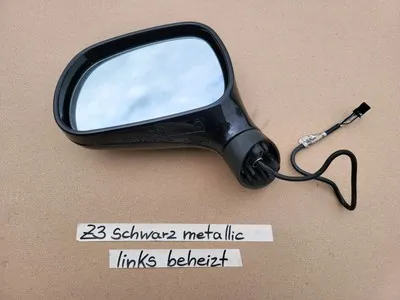 BMW Z3 Roadster Coupe Seiten Außen Spiegel Glas Motor LINKS Schwarz Metallic 