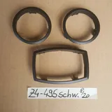 BMW Z4 E85 Armaturenbrett Ringe schwarz Rahmen Verkleidung Klima Blende 7048495