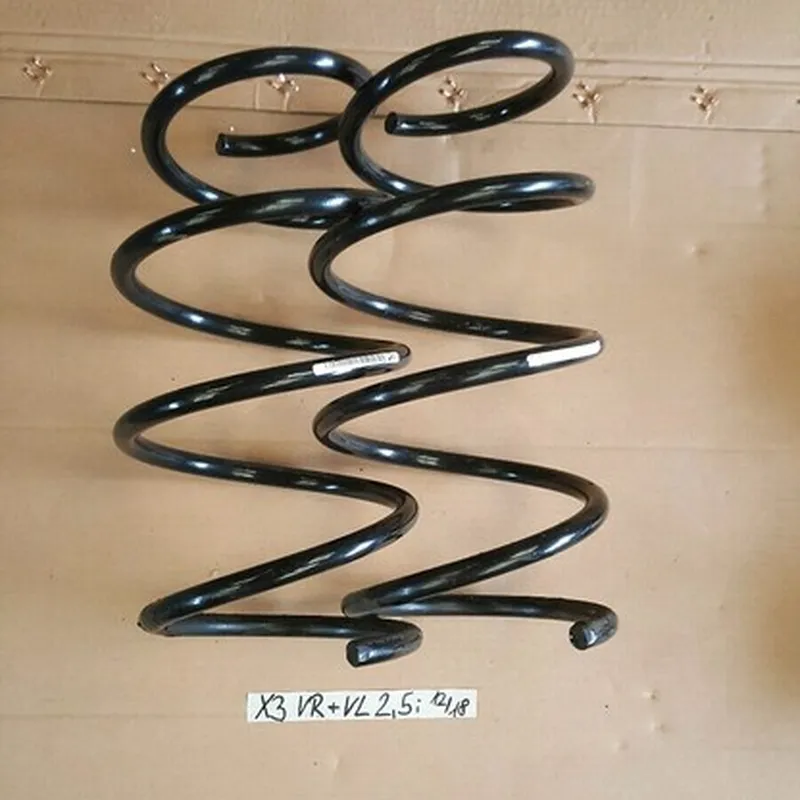 BMW  X3 E83 Spiral Tonnen Fahrwerk Feder VORNE rechts + links Schraubenfeder 