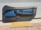 BMW Z3 Roadster Tür Verkleidung schwarz blau Türtafel Tür Pappe RECHTS + Griff 
