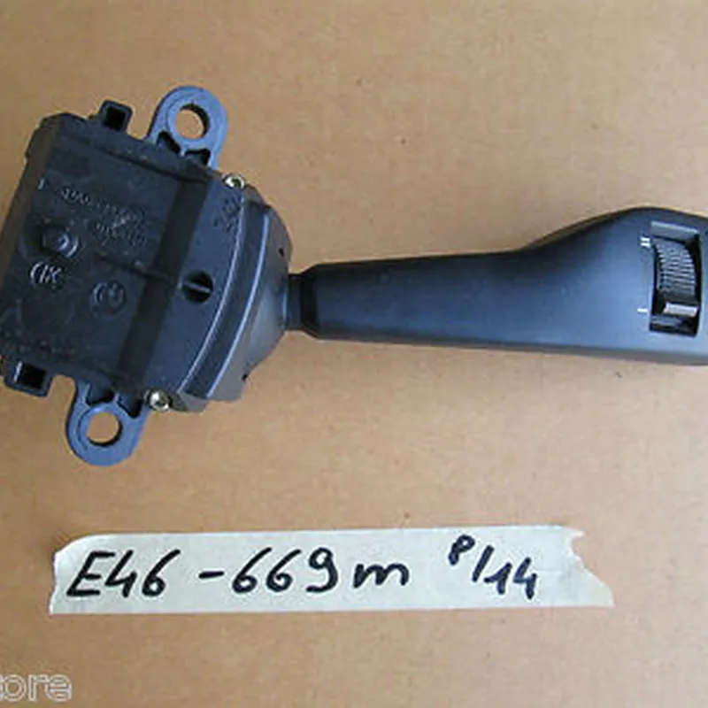 BMW E46 Lenkstockhebel: Wischer Schalter / Lenkrad Regen Kombischalter 8363669 m
