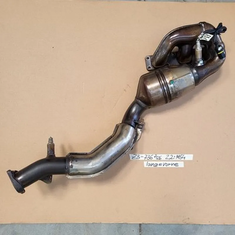 BMW Z3 Katalysator hinten Abgas Krümmer lang 7516736 Auspuff M54 Motor 2,2i
