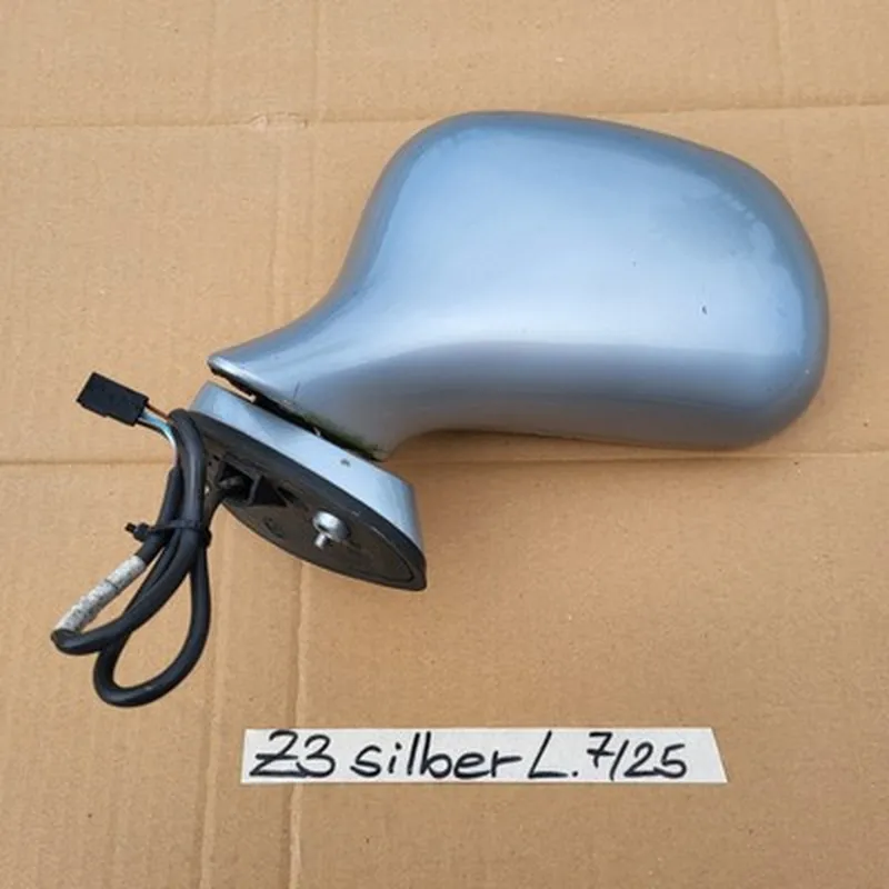 BMW Z3 Roadster Seiten Außen Spiegel Glas + Motor LINKS Arktis Silber Metallic 