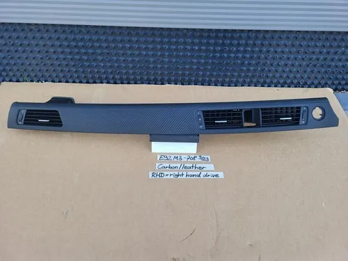 BMW E92 E93 M3 Leather Carbon Dashbord Interior Trim 8036708 RHD ABHOLUNG 