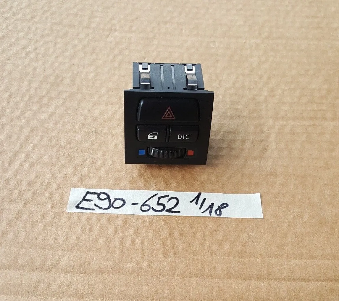 BMW E90 E91 E92 E93 Warnblink Schalter 6945652 ZV Warnblinkanlage DTC 9132421