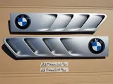 BMW Z3 Lufteinlass Ki​emen Ziergitter Motorhaube Titan Silber RECHTS + LINKS