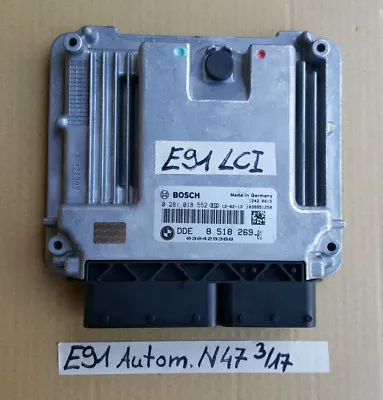 BMW E90 E91 E92 E93 E87 Grundsteuergerät 184 PS N47 Motor Steuergerät 8518269 