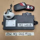 BMW E92 M3 Steuergerät  CAS Modul 9278745 Schlüssel Chip Türschloss RHD
