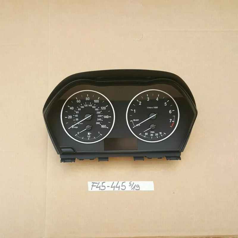 BMW F45 F46 X1 F48 Instrumentenkombination Meilen Tacho 9295445 speed indicator