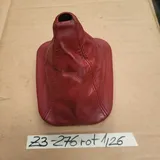 BMW Z3 Roadster + Coupe Schaltsack Leder Abdeckung für Schalthebel 1222276 Rot