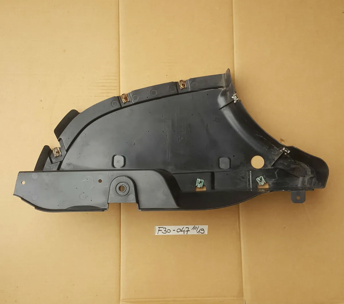 BMW F30 F31 Unterbodenverkleidung Unterfahrschutz hinten links 7258047