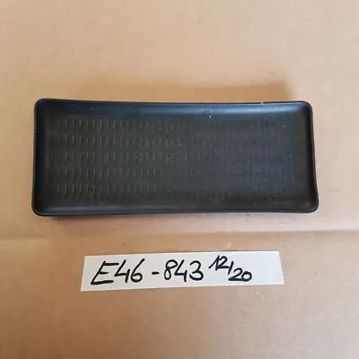 BMW E46 Gummi Matte Ablage Schale vorne 8242843 Fach Einlege Matte klein