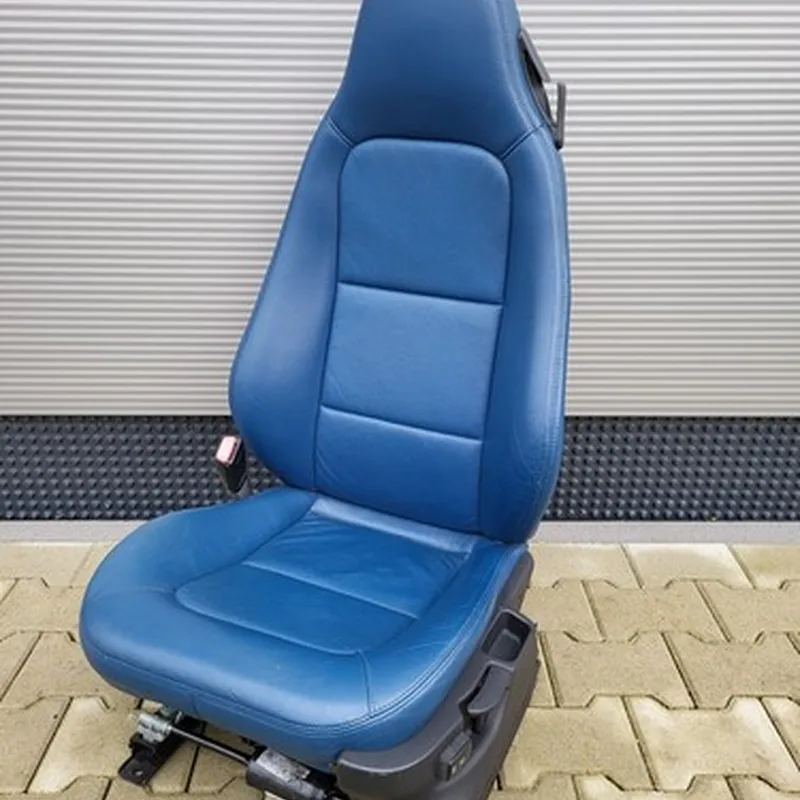 BMW Z3 Roadster Fahrer Sitz Leder blau OHNE  Sitzheizung ABHOLUNG 