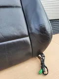 BMW Z3 Roadster Fahrer Sitz Oberteil  Leder schwarz Rücken Lehne Polster Heizung