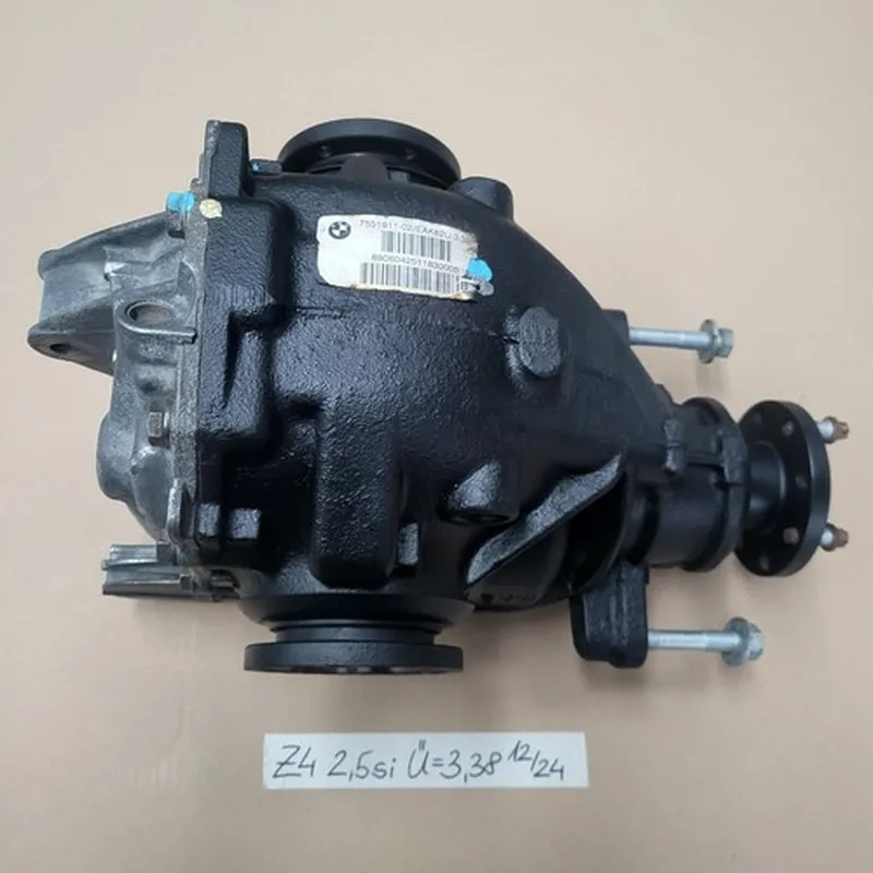 BMW Z4 E85 Hinterachsgetriebe Differential Getriebe 7551911 Übersetzung 3,38 N52