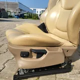 BMW Z3 Roadster Fahrer +  Beifahrer Sport Sitz Leder beige Sitzheizung ABHOLUNG