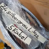 BMW Z4 E85 E86 Seiten Außen Spiegel LINKS silber grau Metallic A08 