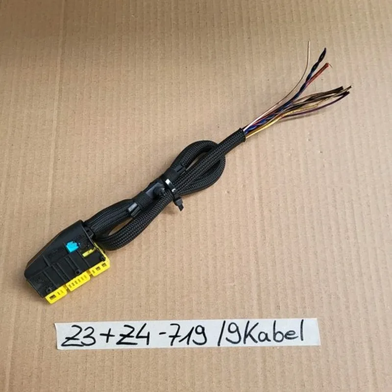 BMW Z4 E85 E86 E60 E63 E46 Z3 Sitz Stecker 9 Kabel + Abdeckkappe 8369719 