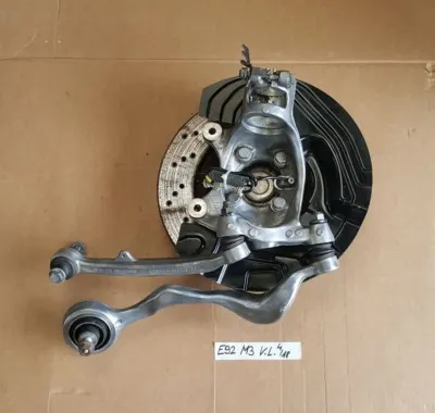 BMW E92 E93 M3 Radlager Gehäuse Schwenklager LINKS Zugstrebe Querlenker 2283577