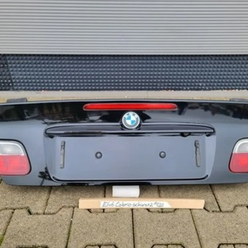 Original BMW E46 Cabrio Heckdeckel Heckklappe Kofferraum Schwarz ABHOLUNG