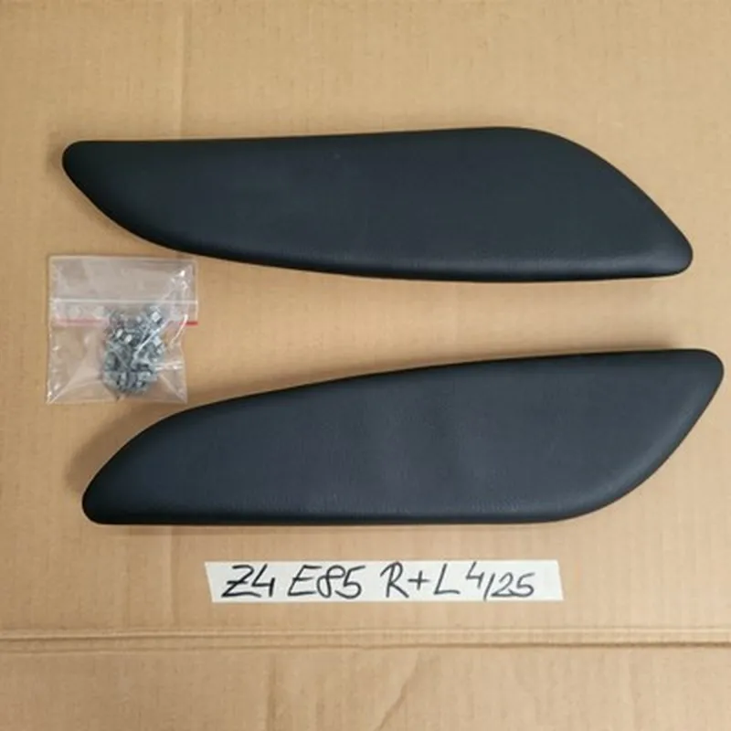 BMW Z4 E85 E86 Mittelkonsole Verkleidung Leder Blende Kniepad rechts + links