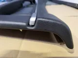 BMW Z3 Tür Verkleidung Leder Schwarz RECHTS + Griff + Chrom Leiste Airbag-Klappe