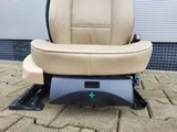 BMW E46 Cabrio Beifahrer Sitz elektrisch Leder Beige + Motor + Memory  ABHOLUNG