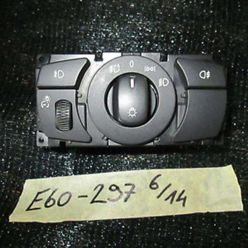 BMW 5er E60 / E61 Lichtschalter / Bedieneinheit Xenon Licht Schalter 6925297