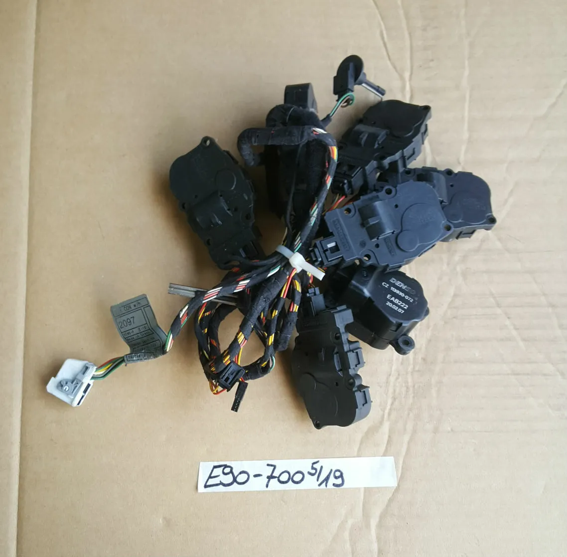 BMW E90 E91 E92 Klima Kasten Kabel Autom. 6932692 Stellantrieb Heizung 6932700