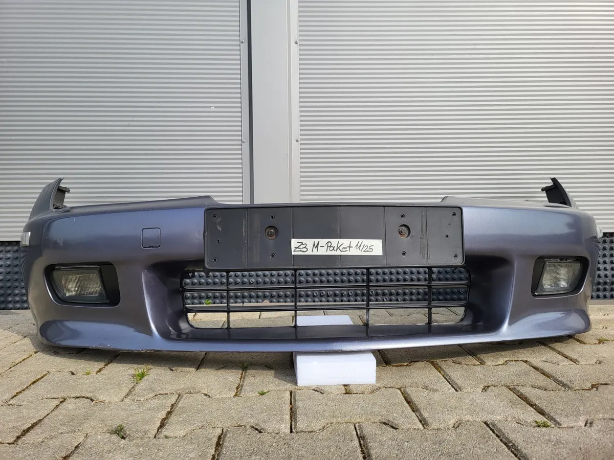 BMW Z3 Frontschürze M-Stange Verkleidung Stoßstange Träger  VORNE Grau ABHOLUNG