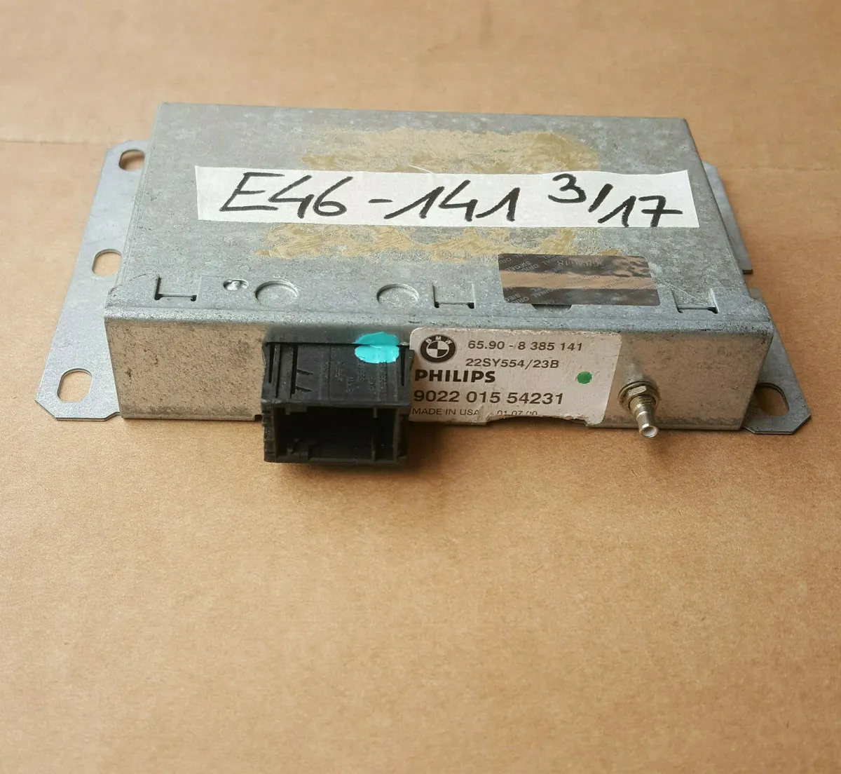 BMW E46 / E38 / E39 / X5 GPS Empfängermodul / Modul GPS Antenne 8385141