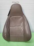 BMW Z3 Beifahrer Sitz Oberteil Leder beige Rücken Lehne Bezug RECHTS 