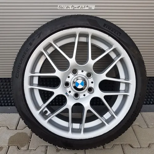 BMW E46 Z4 E85 Alufelge Kreuzspeiche M Felge 8 J x 18 Zoll + Pirelli Reifen