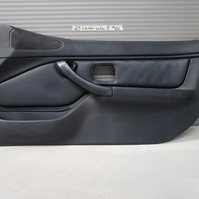 BMW Z3 Roadster Türverkleidung RECHTS Leder schwarz Beifahrer Seite mit Griff