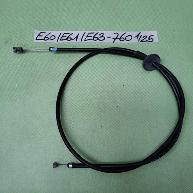 BMW E60 / E61 / E63 / E64 Haubenzug Seilzug Frontklappe Bowdenzug hinten 7008760